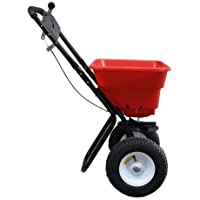 Los mejores  - Turfmaster PS36 – Abonadora tipo carretilla – Capacidad de 36 kg – Incluye rejilla